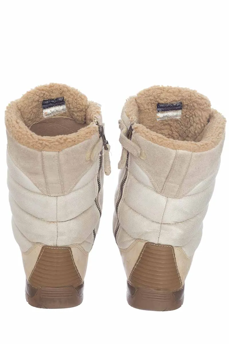 ZAPATOS COLOR BEIGE  WATERPROOF