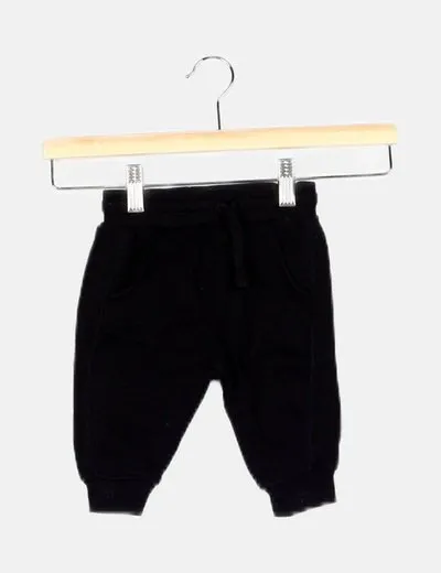 Zara Pantalón jogger negro